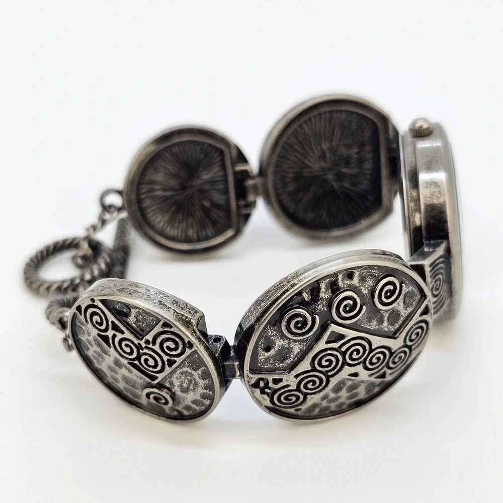 Women's‎ Watch 32MM Gray Dial Dark Gray Bracelet Band 7